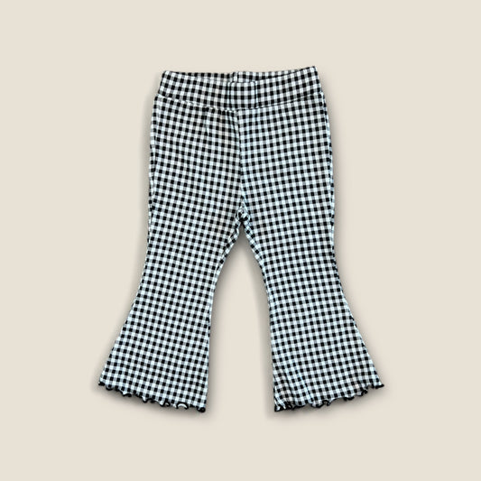 Gingham flares